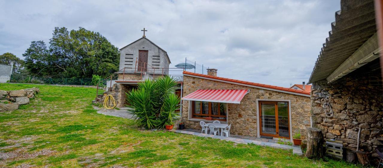 Casa As Marismas Entre Razo Y Baldayo Villa Lema Luaran gambar